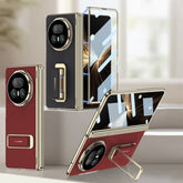 Magnetic Strap Stand Case for Honor Magic V5